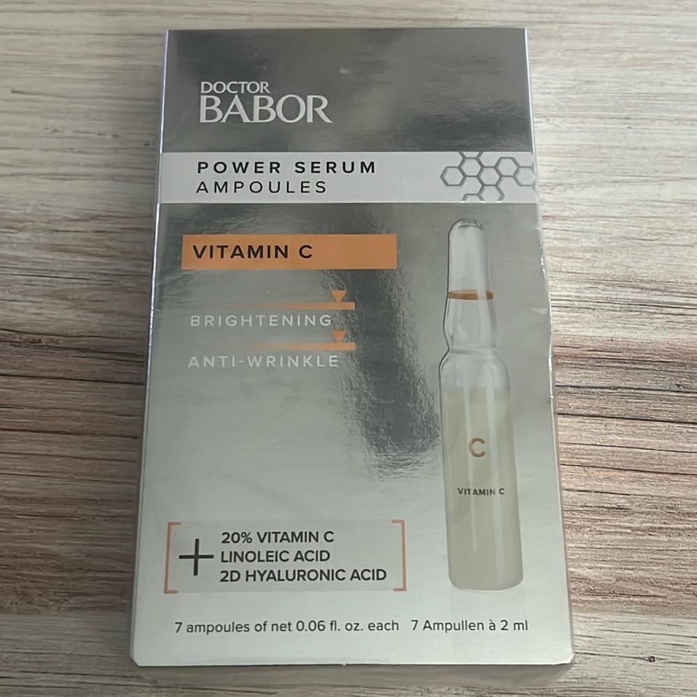 BABOR 7 Vitamin C Power Serum Ampoules NEW in Box & SEALED